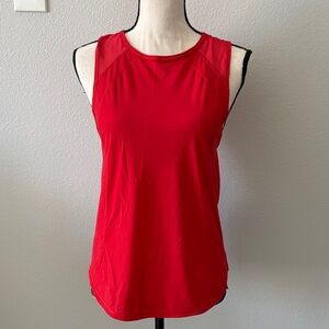 Lululemon Women's Red Sleeveless Top